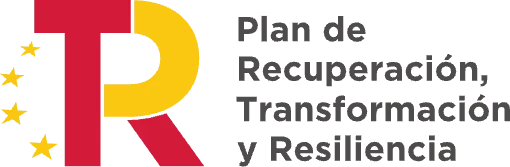 Logotipo del plan de recuperación, transformación y resiliencia